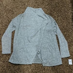 Gray nursing sweater